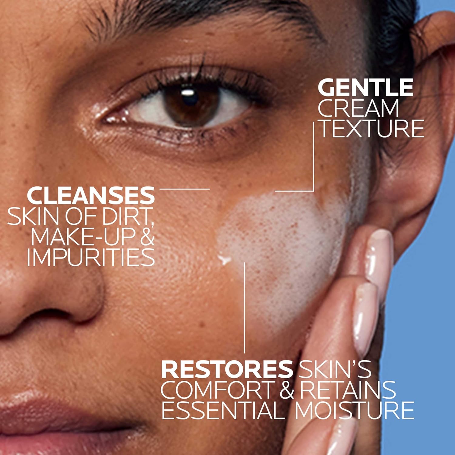 La Roche-Posay Toleriane Hydrating Gentle Face Cleanser, Hydrating Facial
