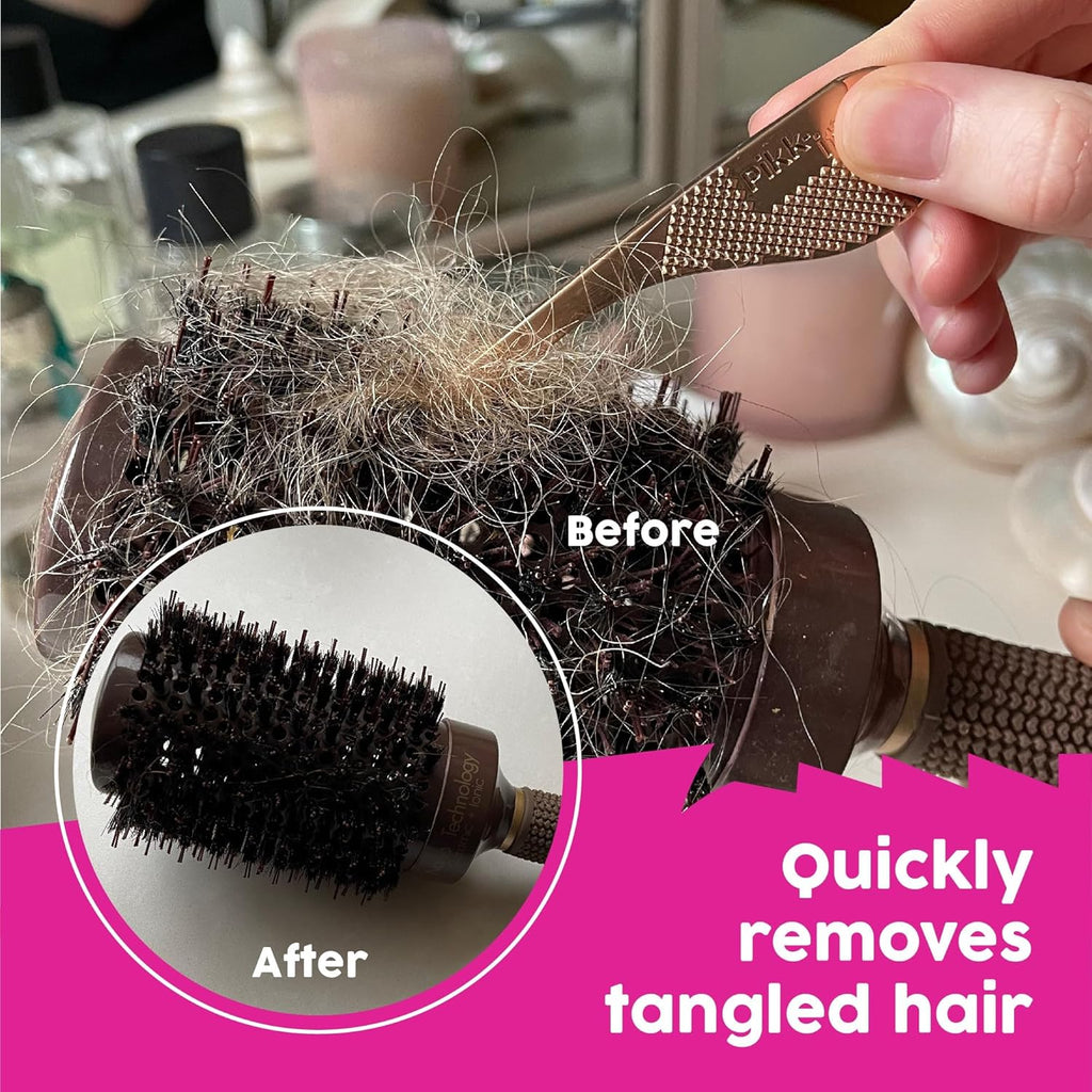 Pikk-it Vacuum Hair Brush Cleaner Tool ‰ÛÒ Removes Tangled Hair from Vacuums