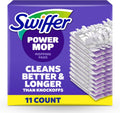 Swiffer PowerMop Multi-Surface Mopping Pad Refills for Floor Cleaning, 11