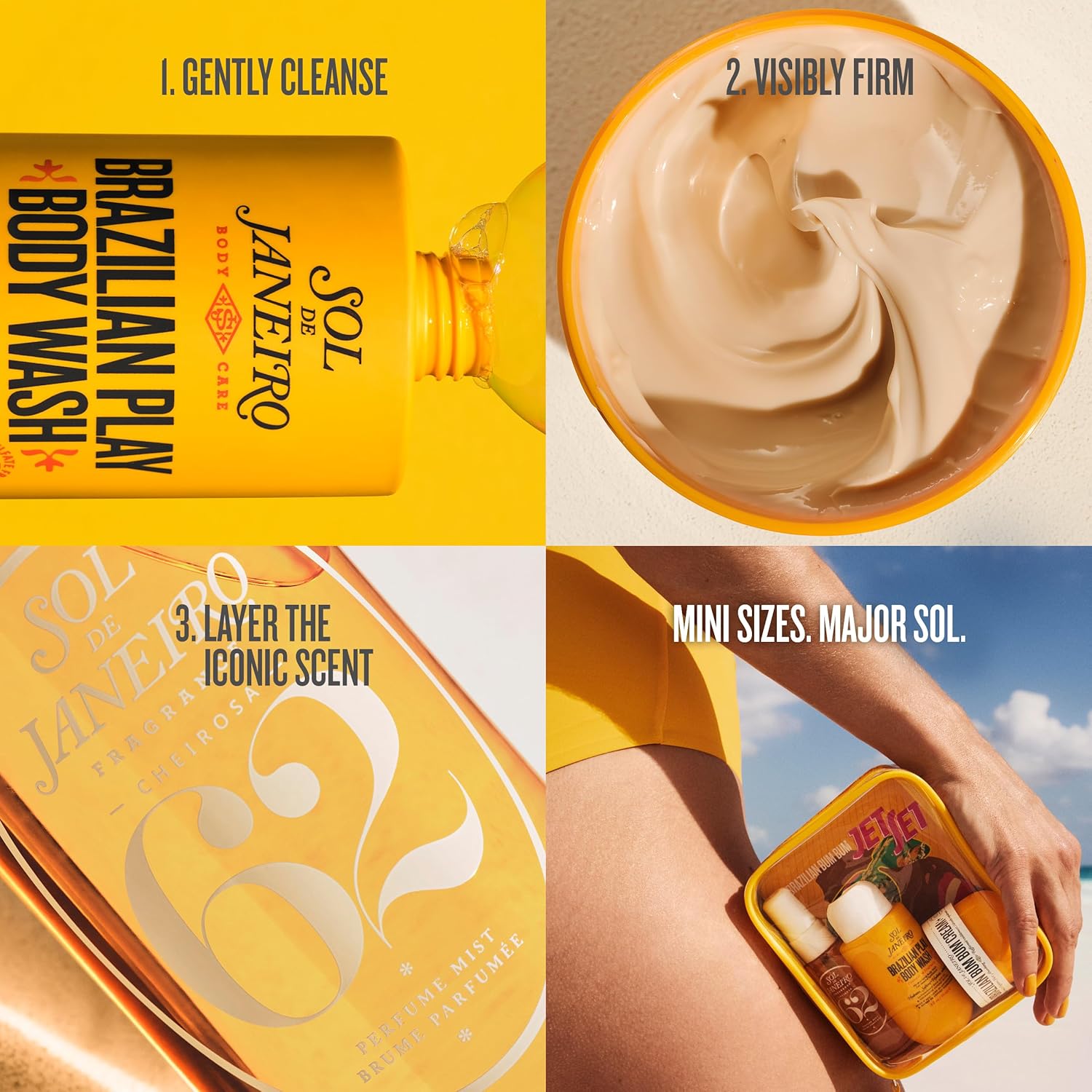 Sol de Janeiro Jet Set Travel Shower Kit