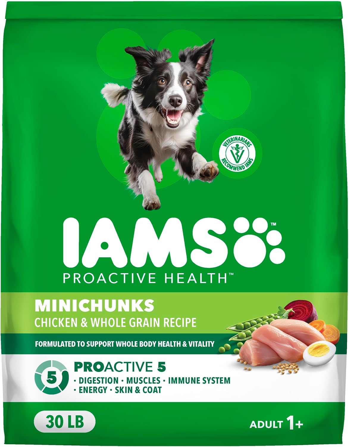IAMS Proactive Health Adult Minichunks Premium Dry Dog Food, Adult Dog Food