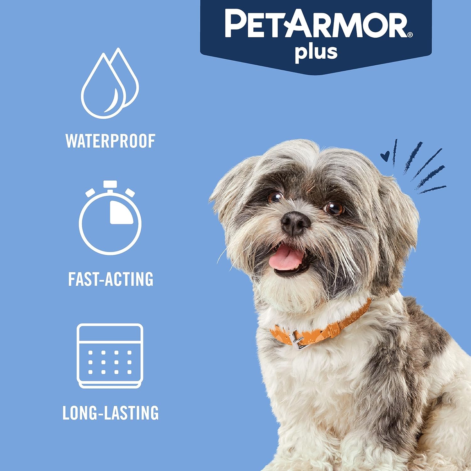 PetArmor Plus Flea and Tick Prevention for Dogs, Small Dog Flea and Tick
