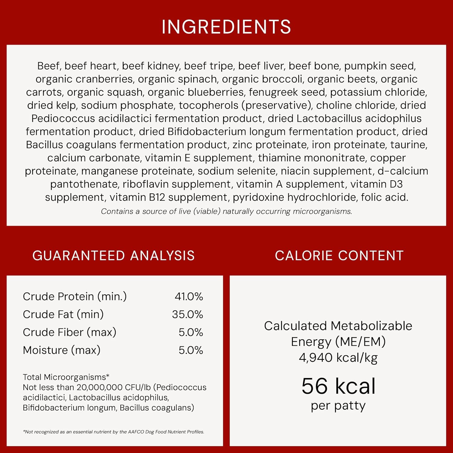 Stella & Chewy's Freeze-Dried Raw Dinner Patties - Beef Recipe - High Protein