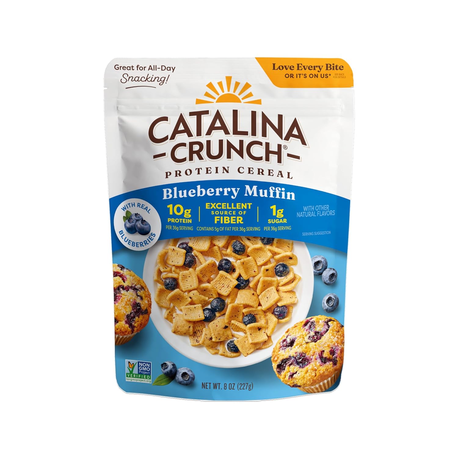 Catalina Crunch Protein Cereal - Breakfast Cereal with 10g of Protein, No