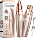 VG VOGCREST Eyebrow & Facial Trimmer: 2 in1 Rechargeable Facial Hair Removal