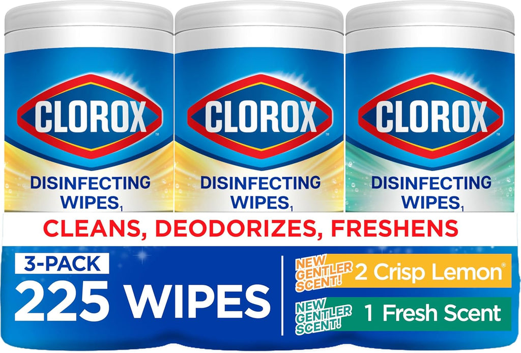Clorox Disinfecting Cleaning Wipes for Spring Cleaning & Allergy Season