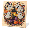 Halloween Ghost Pearl Diamond Art Kits for Adults with Frame 10x10in