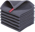 Homaxy 100% Cotton Waffle Weave Kitchen Dish Cloths, Ultra Soft Absorbent