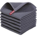 Homaxy 100% Cotton Waffle Weave Kitchen Dish Cloths, Ultra Soft Absorbent
