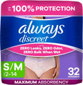 Always Discreet Adult Diapers for Women, Incontinence Underwear, Postpartum