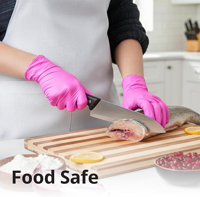 SwiftGrip Powder-Free Nitrile Gloves, 3-mil, Disposable Nitrile Gloves