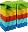 AIDEA Microfiber Cleaning Cloth, 50PK, Microfiber Towels for Cars, Premium