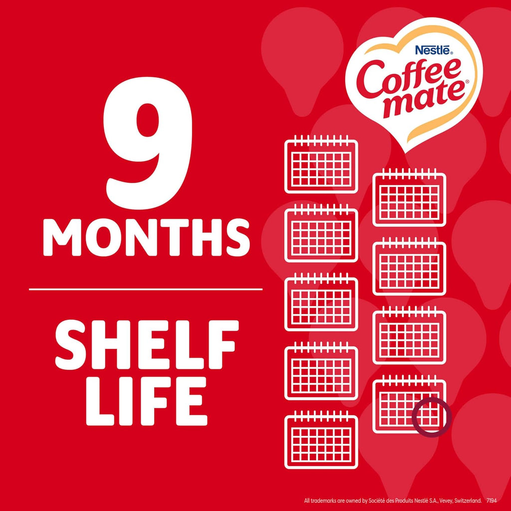 Nestle Coffee mate Creamer Singles Variety Pack, Original, French Vanilla