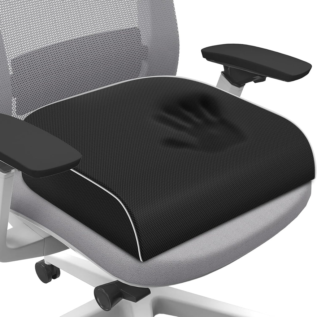 SweetSlubr Seat Cushion for Tailbone Pain Relief, Office Chair Cushion