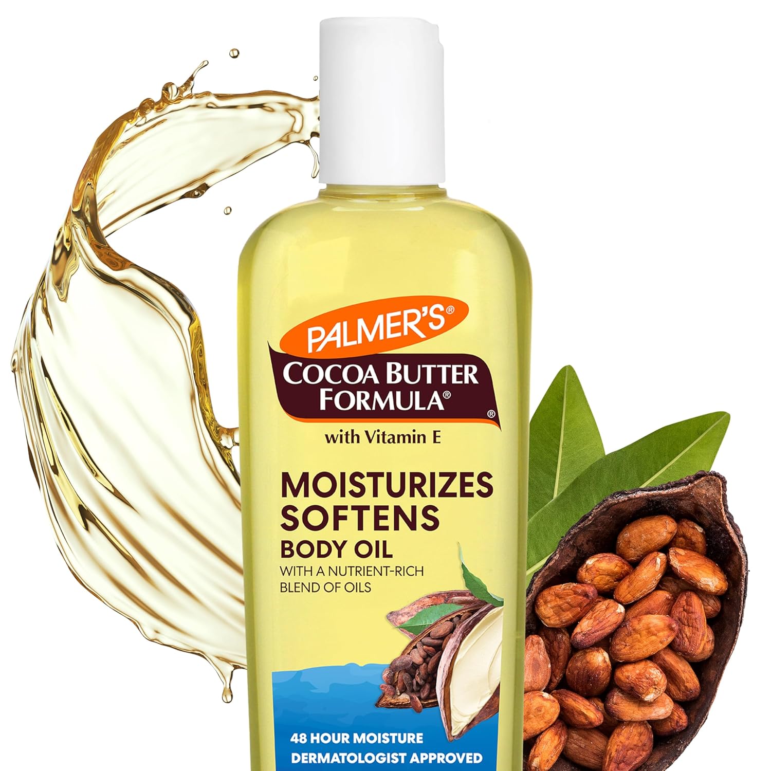 Palmer's Cocoa Butter Moisturizing Body Oil with Vitamin E, Radiant Looking