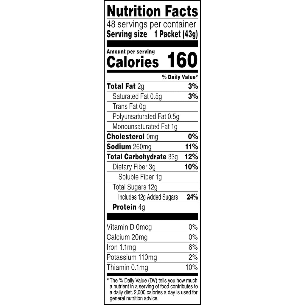 Quaker Instant Oatmeal, Maple & Brown Sugar, Individual Packets, 1.51 Ounce
