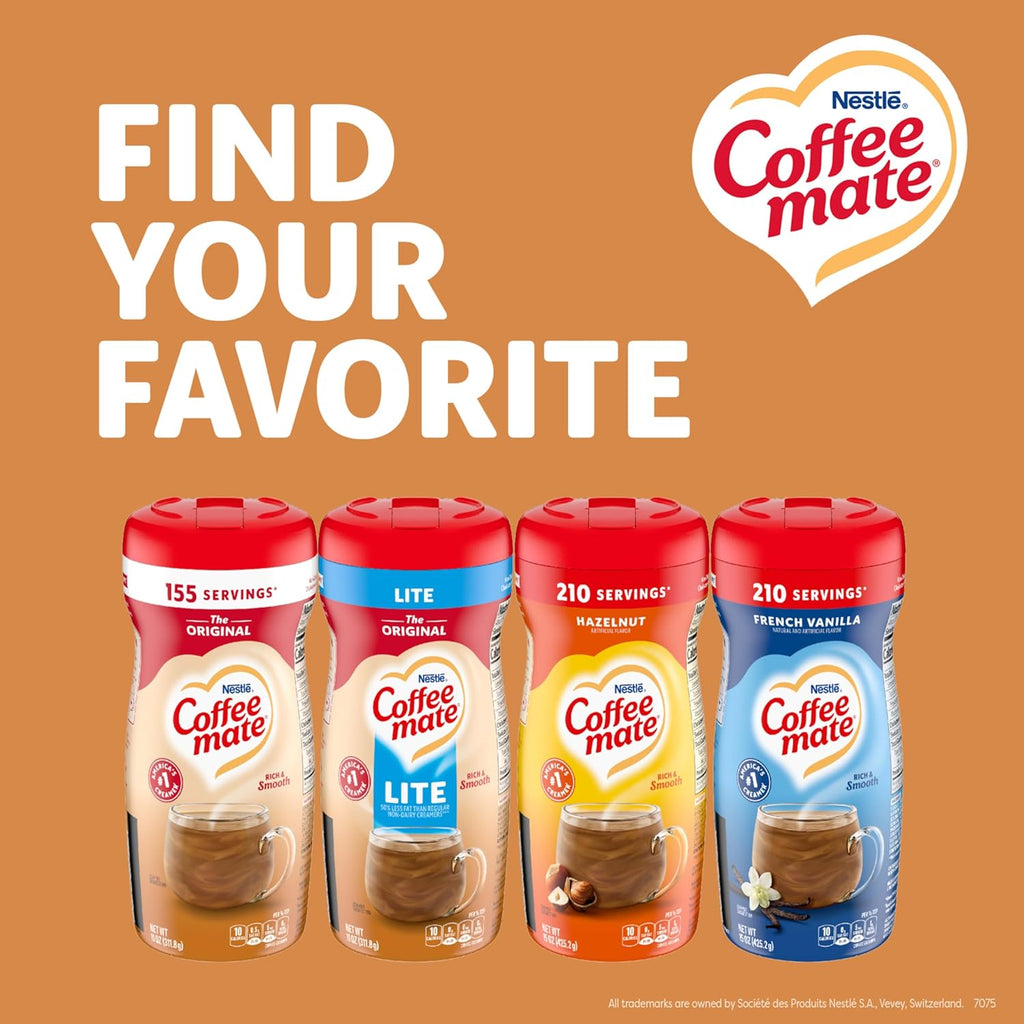 Nestle Coffee mate Coffee Creamer, Original, Powder Creamer, 11 oz Canister