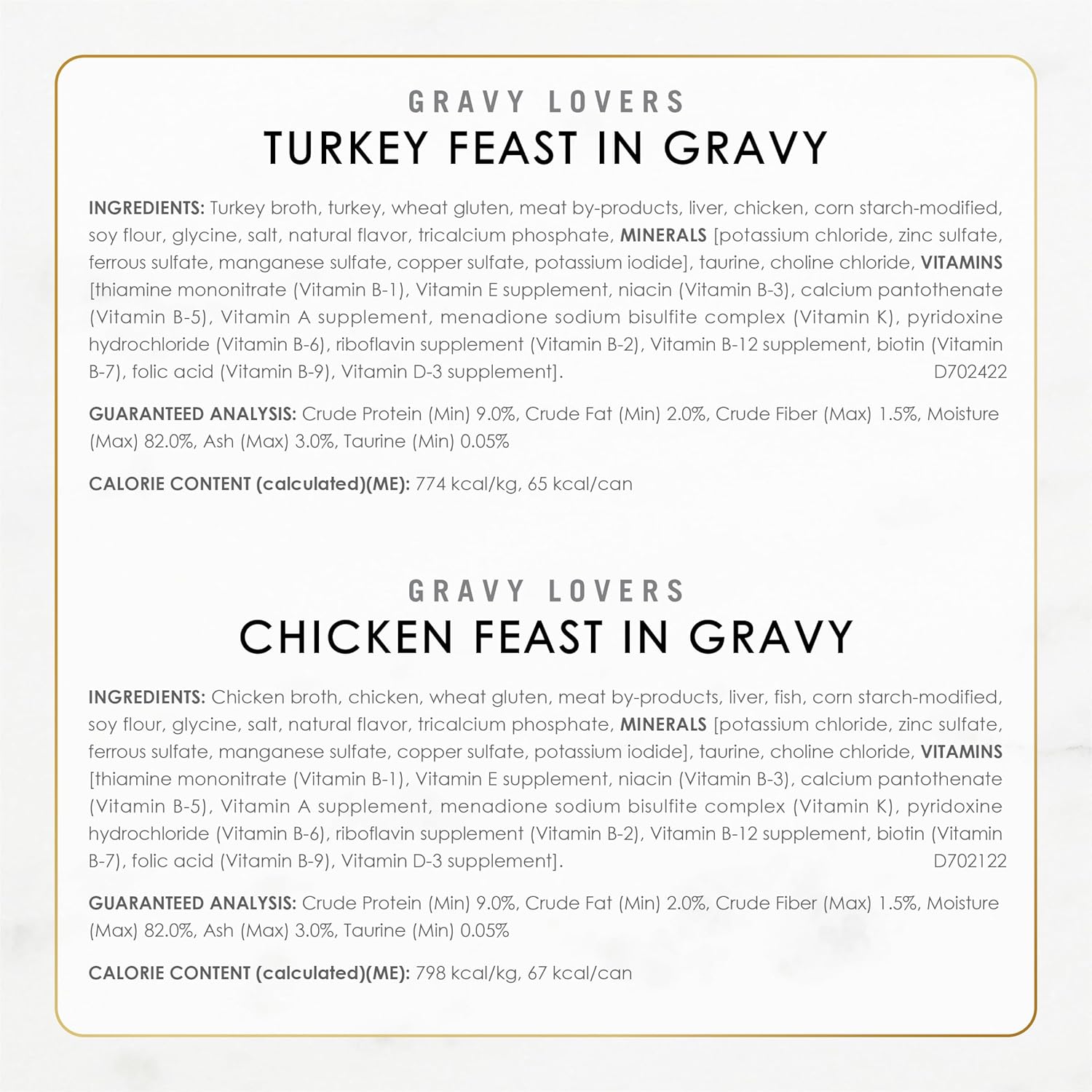Purina Fancy Feast Gravy Lovers Poultry and Beef Grilled Gourmet Wet Cat Food