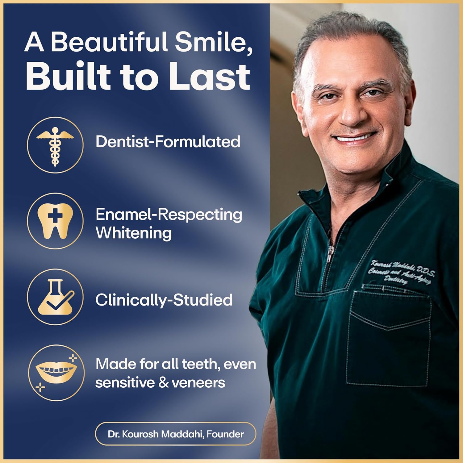 Lumineux Teeth Whitening Strips Kit - 9 Treatments (1 Month) - Peroxide Free