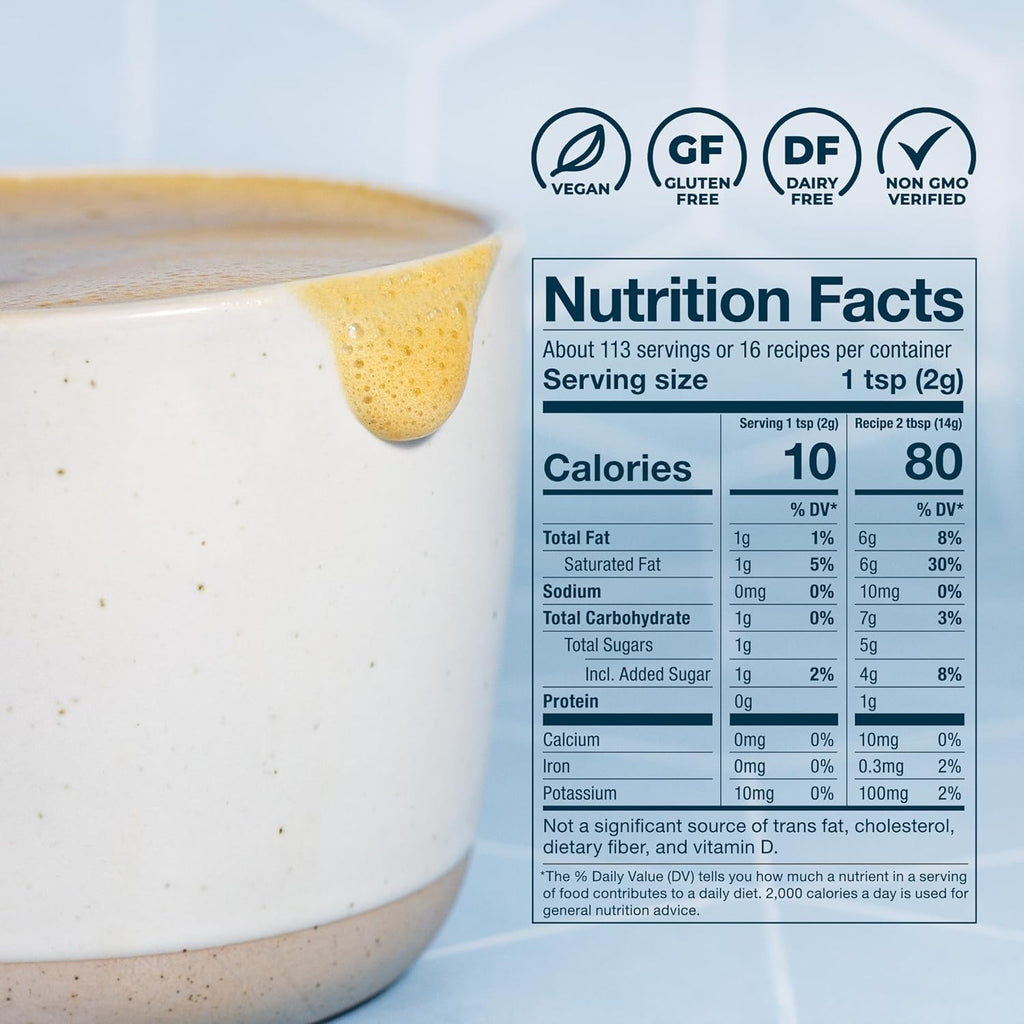 Laird Superfood Non-Dairy Coconut Powder Creamer - Sweet & Creamy +