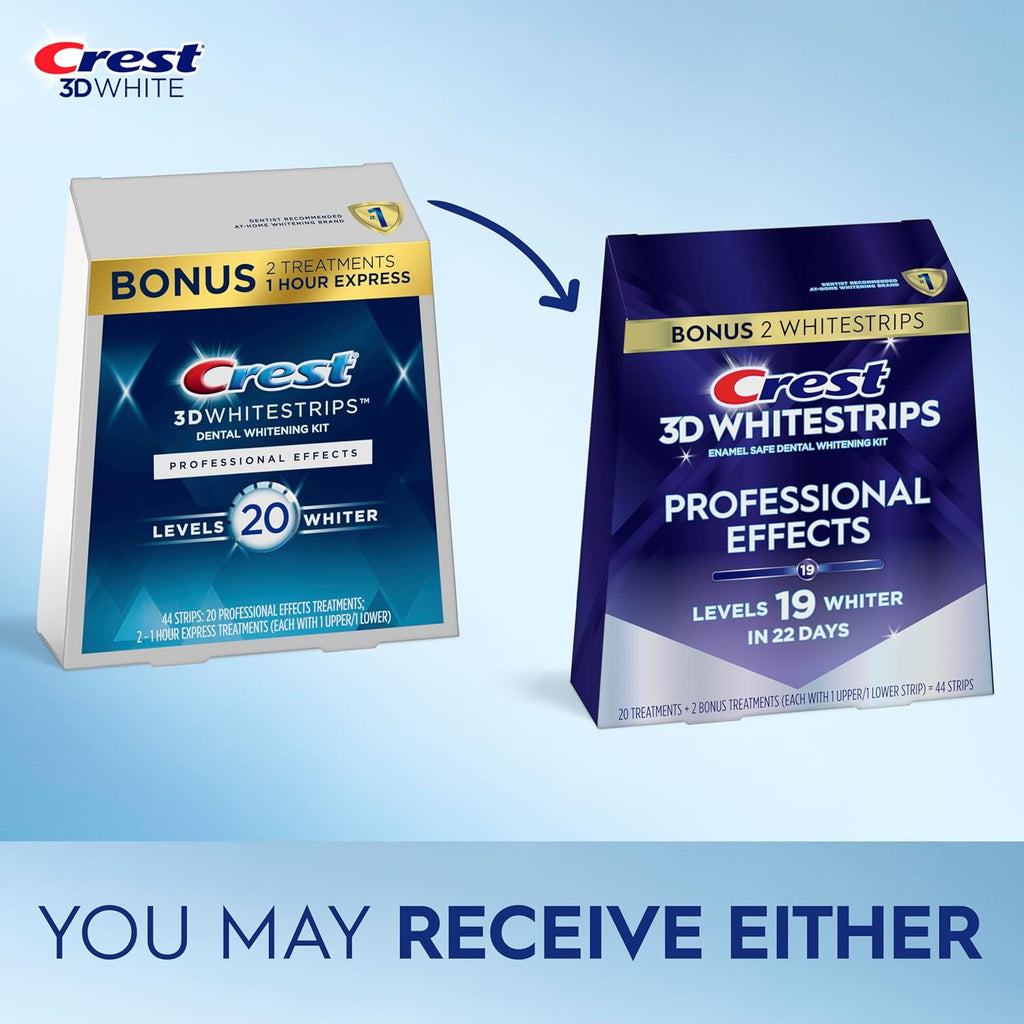 Crest 3D Whitestrips Professional Effects ‰ÛÒ Teeth Whitening Kit, 22