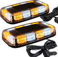 ASPL 2pcs 48LED Roof Top Strobe Lights with Magnetic Base