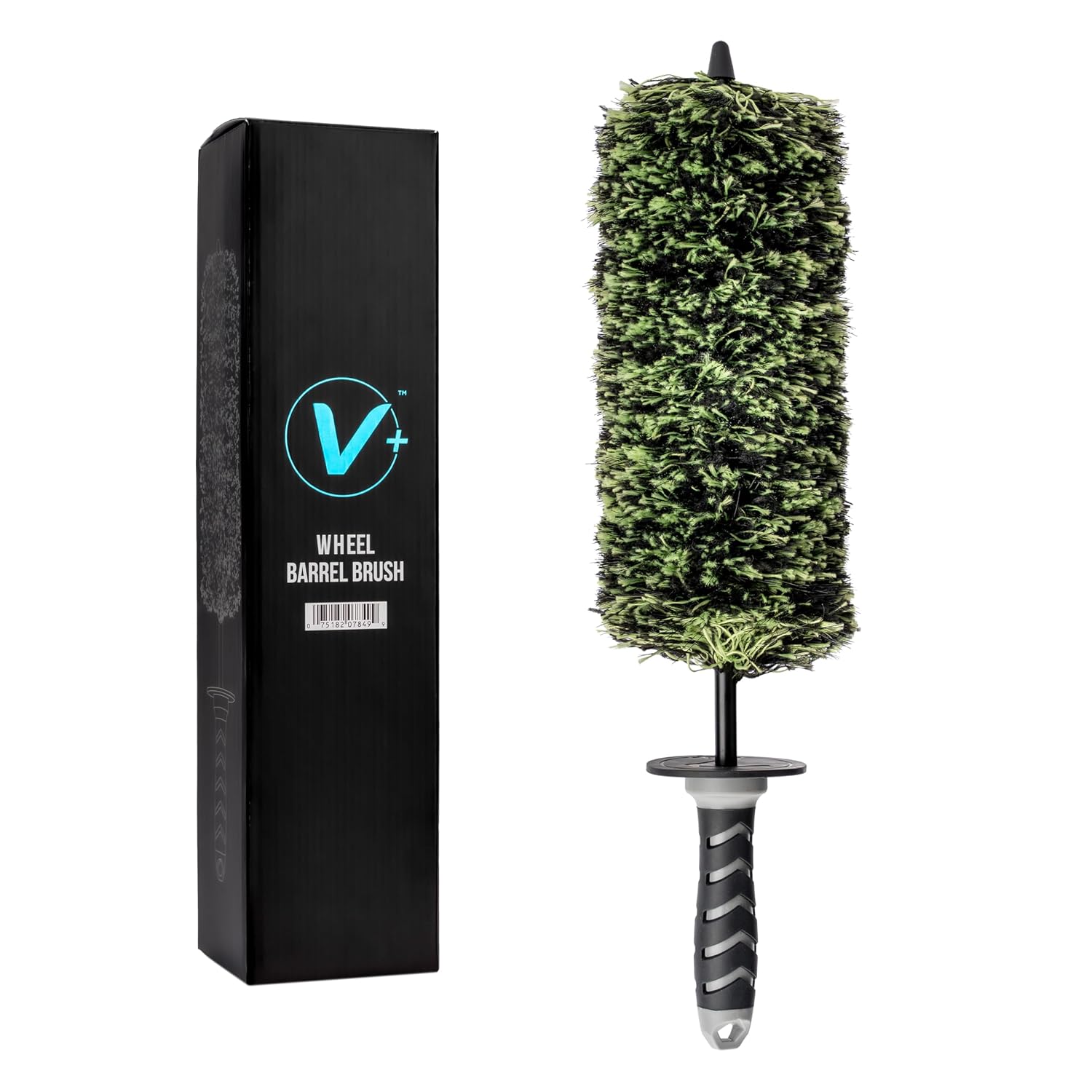 VIKING V+ Wheel Barrel Brush for Deep Wheel Cleaning, 17 Inch Length
