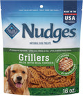 Blue Buffalo Nudges Grillers Natural Dog Treats, Made in the USA with Real