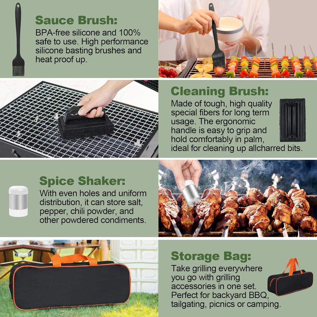 35PCS Griddle Accessories Kit, Flat Top Grill Accessories Set for Blackstone