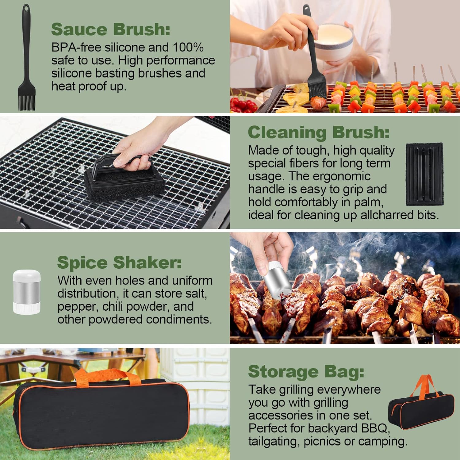 35PCS Griddle Accessories Kit, Flat Top Grill Accessories Set for Blackstone