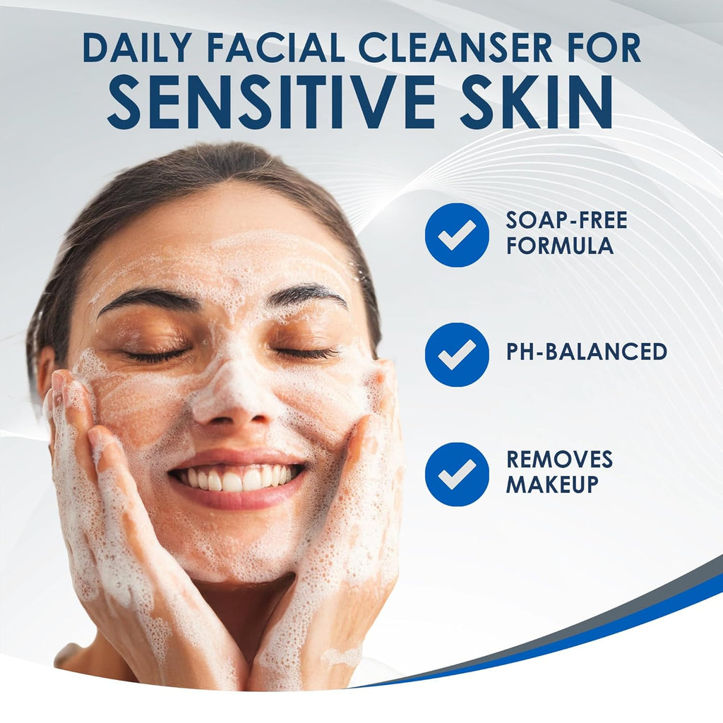 Vanicream Gentle Facial Cleanser with Pump Dispenser - 8 fl oz - Formulated