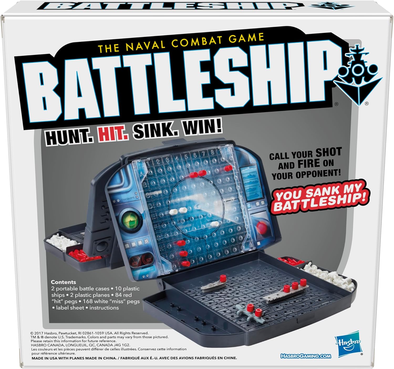 Hasbro Gaming Battleship with Planes Strategy Board Game for Ages 7 and Up