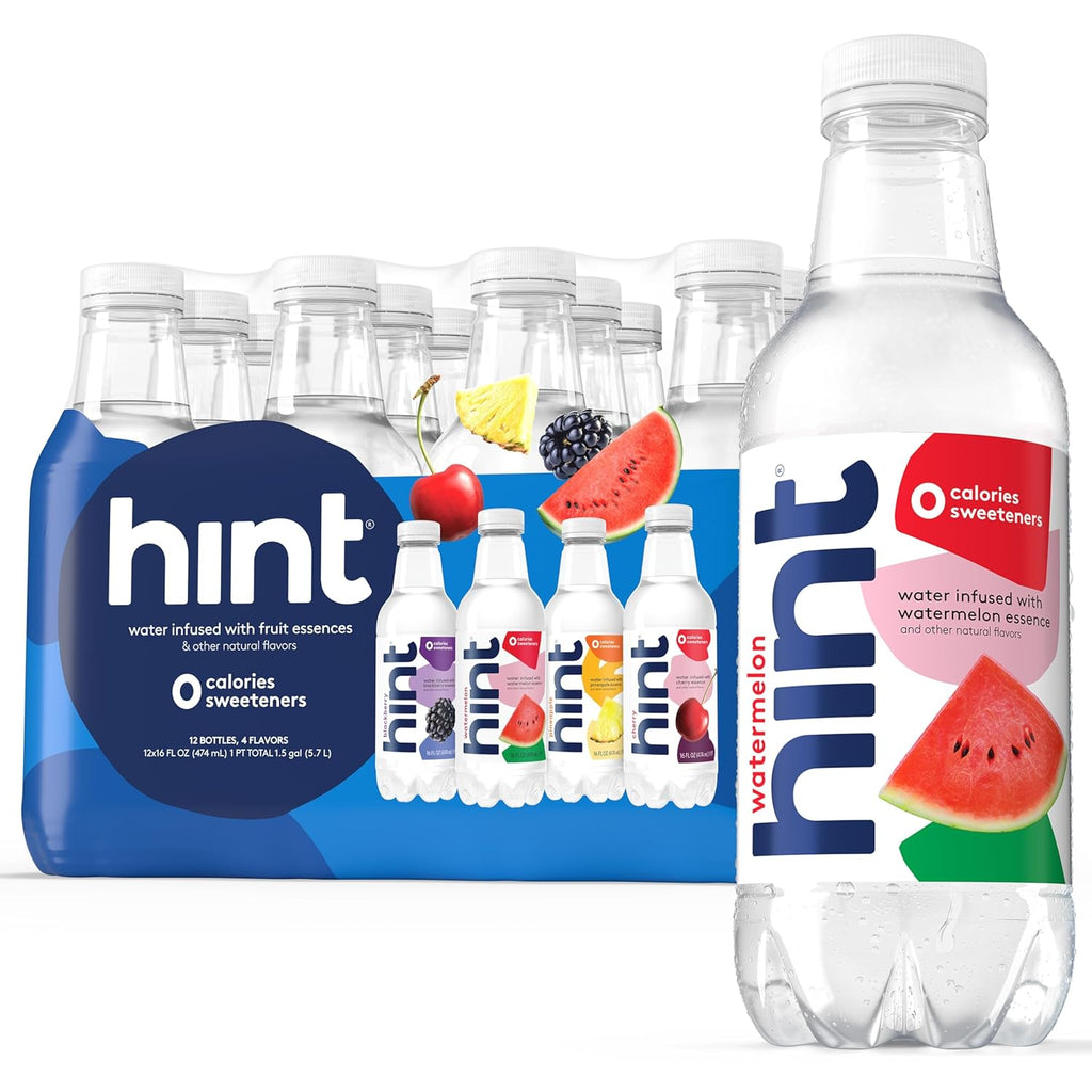 Hint Infused Bottled, Best Sellers Variety Pack - Sugar Free Flavored with