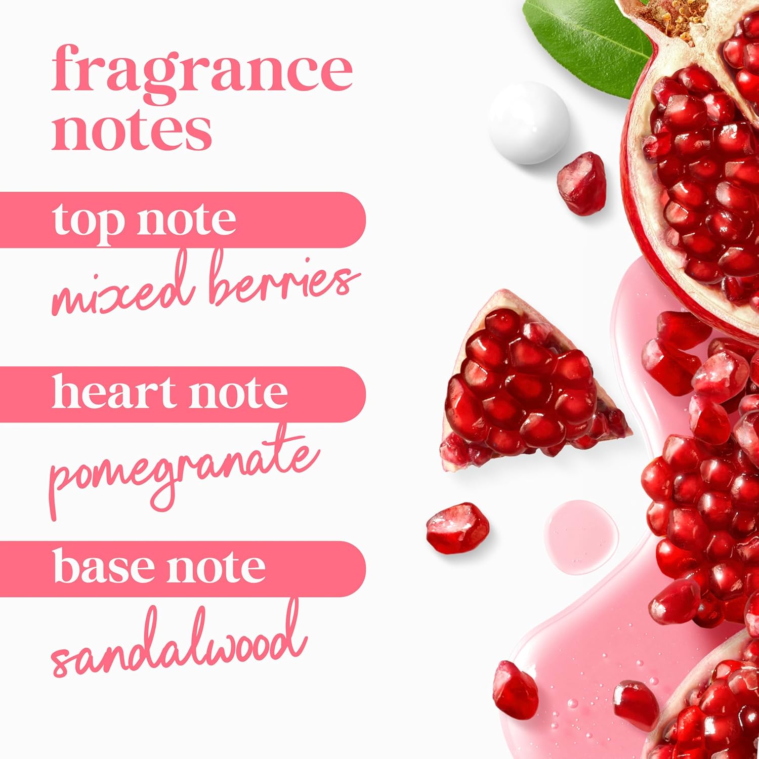 Dove Body Wash with Pump Rejuvenate Pomegranate & Hibiscus for 24hr
