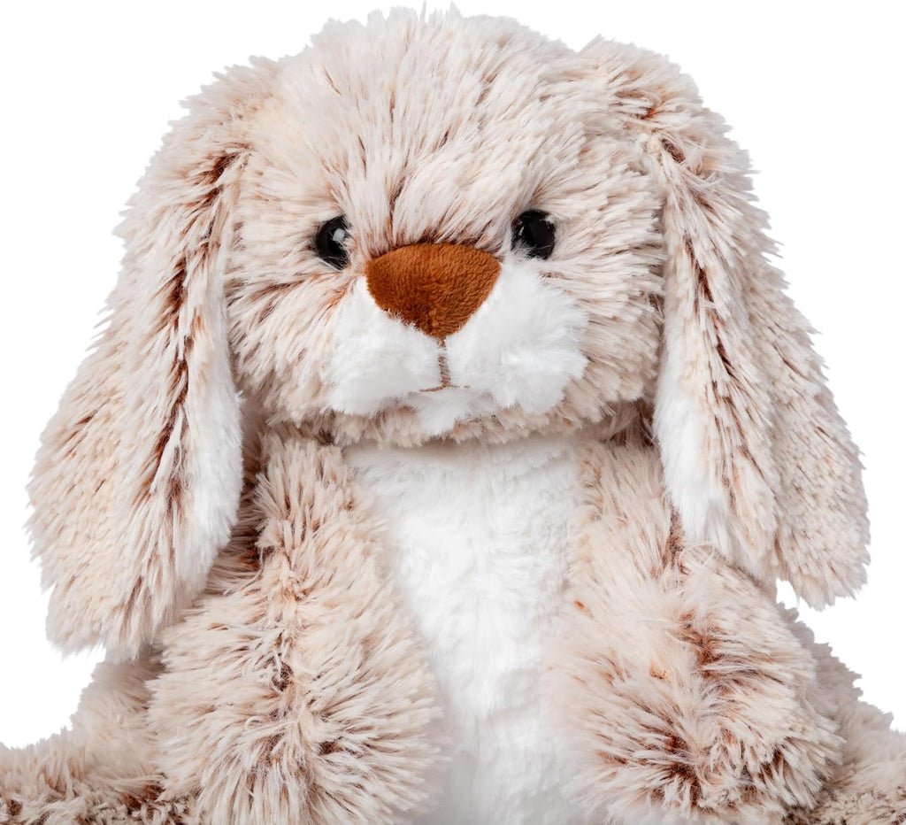 Melissa & Doug Burrow Bunny Stuffed Animal Plushie with Big Feet, Floppy Ears