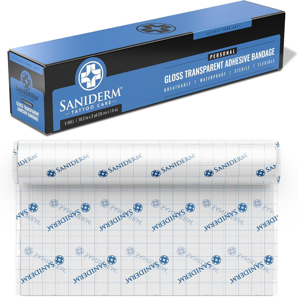 Saniderm - Tattoo Aftercare Bandage Personal Pack - 10.2 in x 2 yd