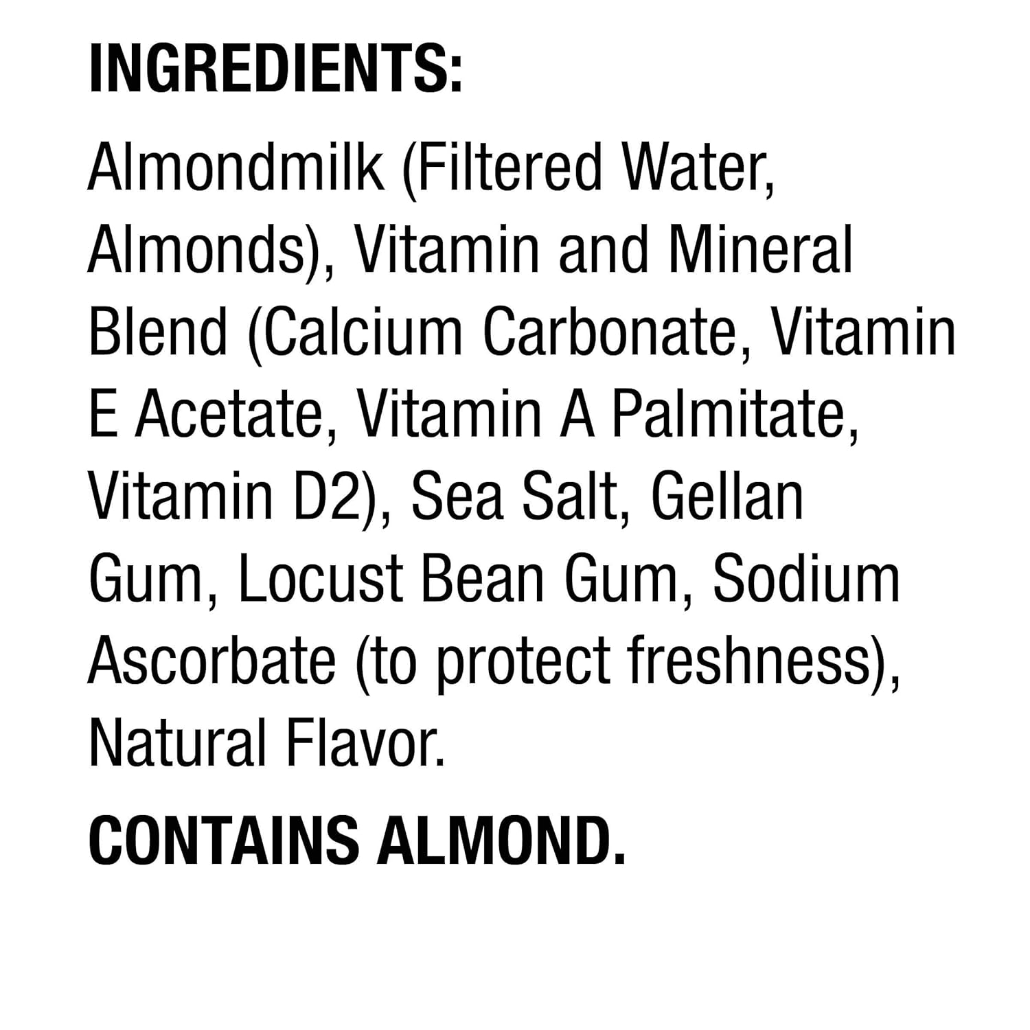 Silk Shelf-Stable Almond Milk, Unsweetened Vanilla, Dairy-Free, Vegan