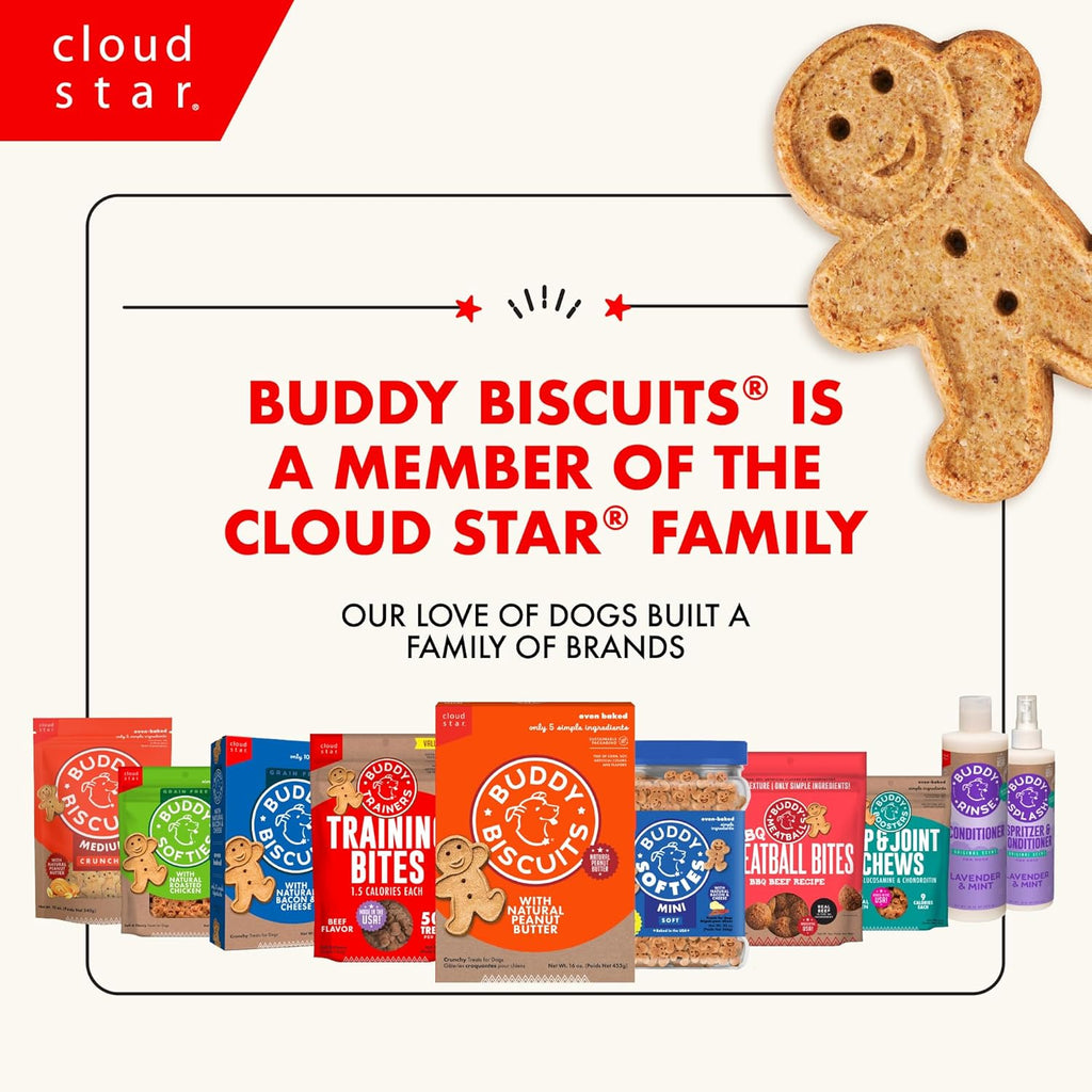 Buddy Biscuits Trainers 10 Oz. Pouch of Training Bites Soft & Chewy Dog