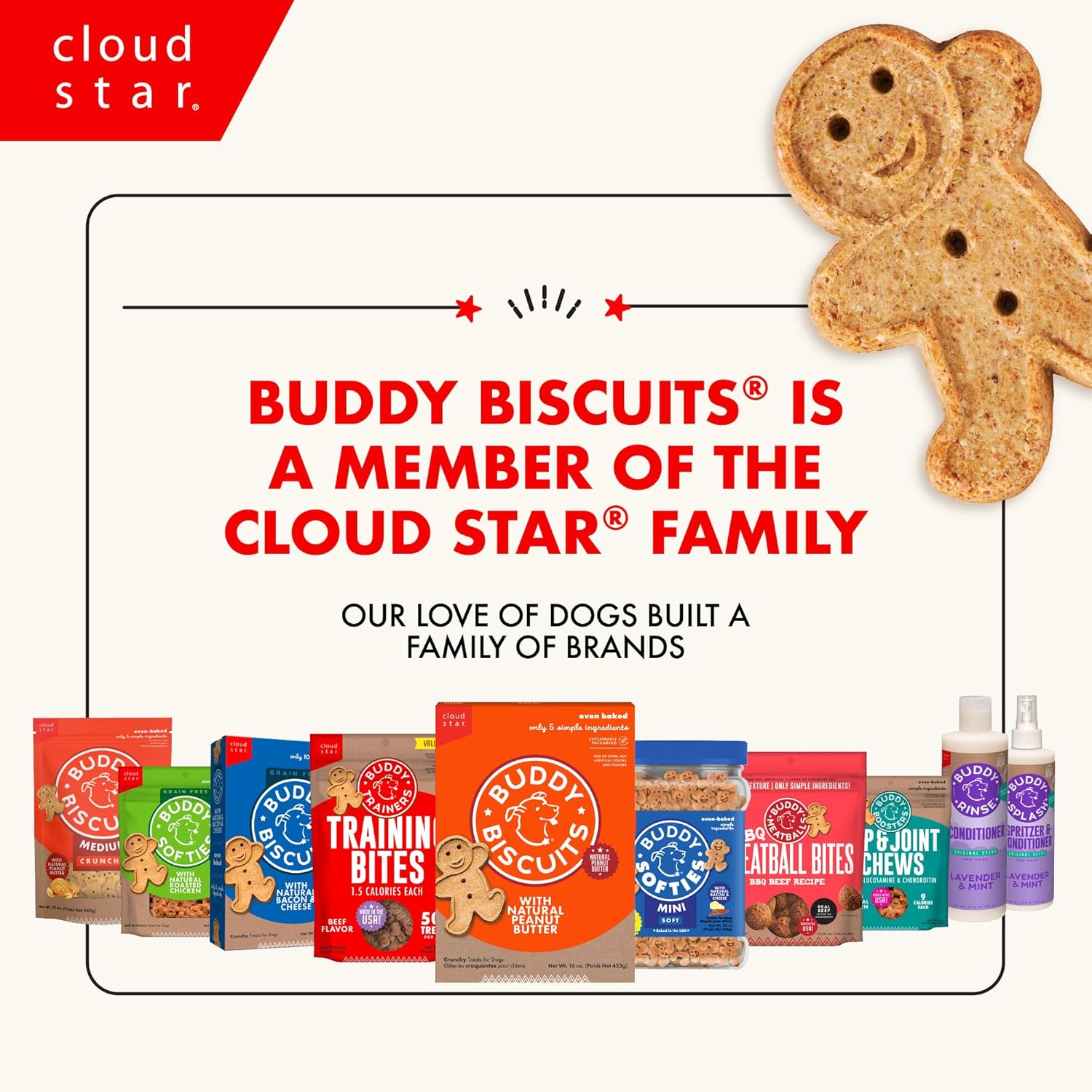Buddy Biscuits Trainers 10 Oz. Pouch of Training Bites Soft & Chewy Dog