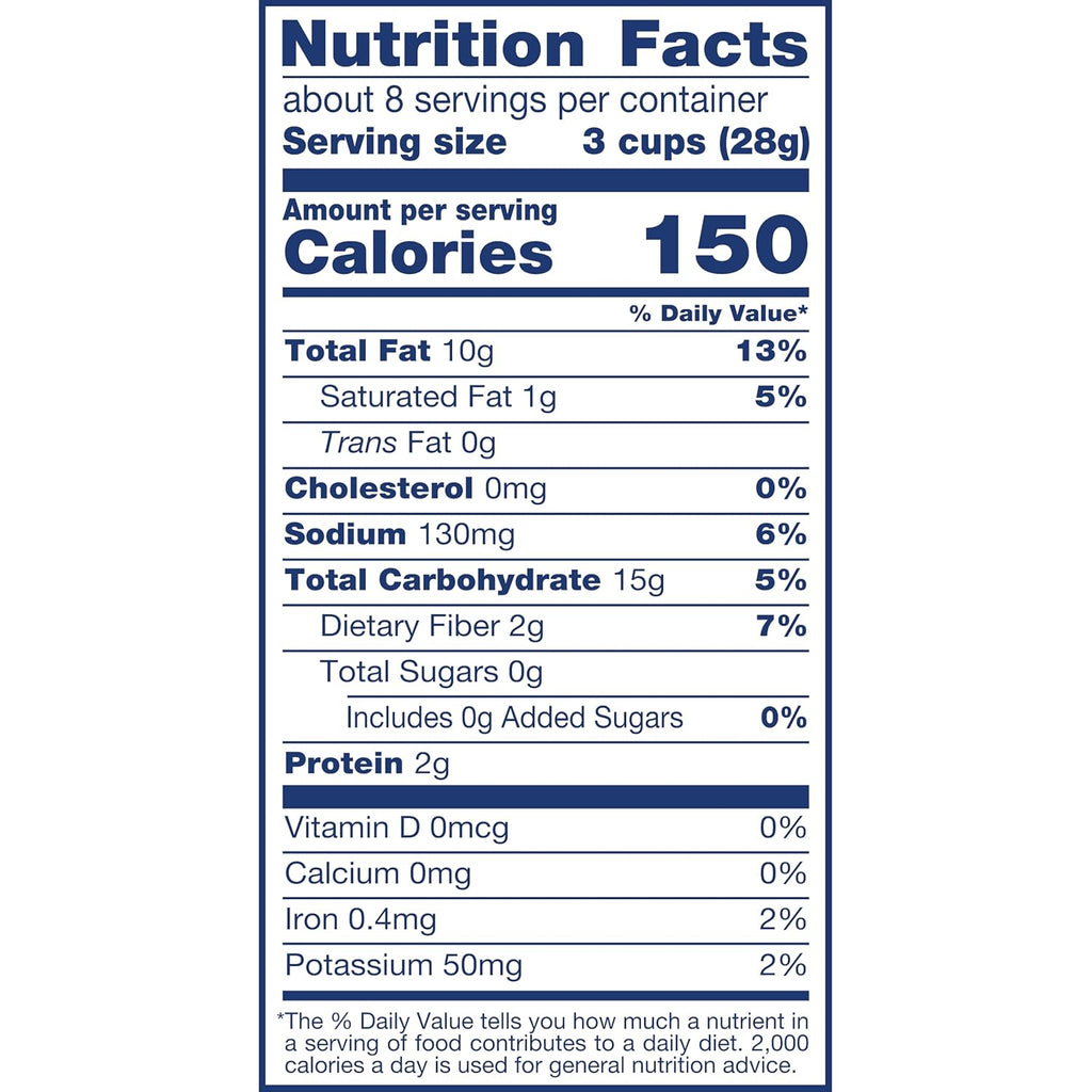SkinnyPop Popcorn, Original, Whole Grain, Dairy-Free Snack, 8oz Family Size