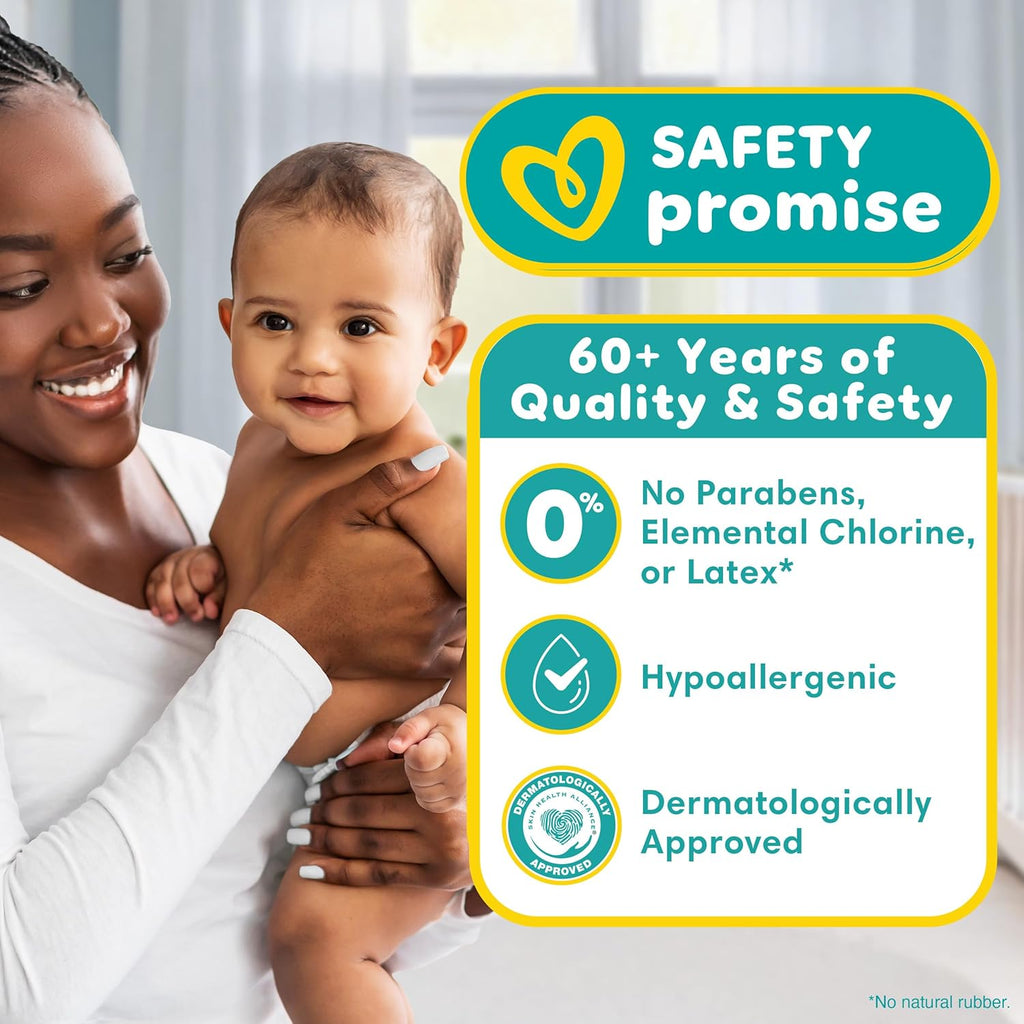 Pampers Diapers - Baby Dry - Size 1, 120 Count, Absorbent Disposable Infant