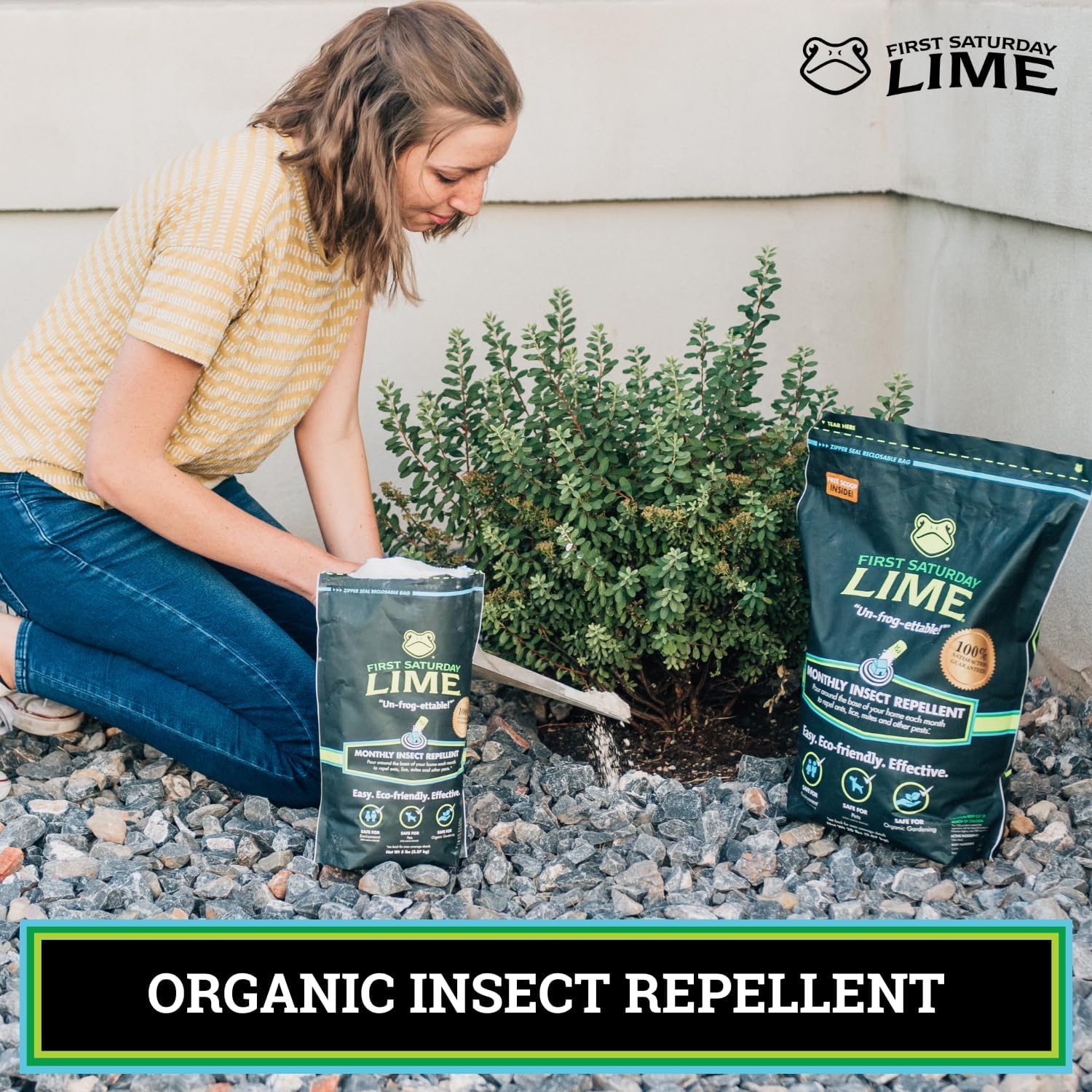 First Saturday Lime Insect Deterrent-20LB Bag