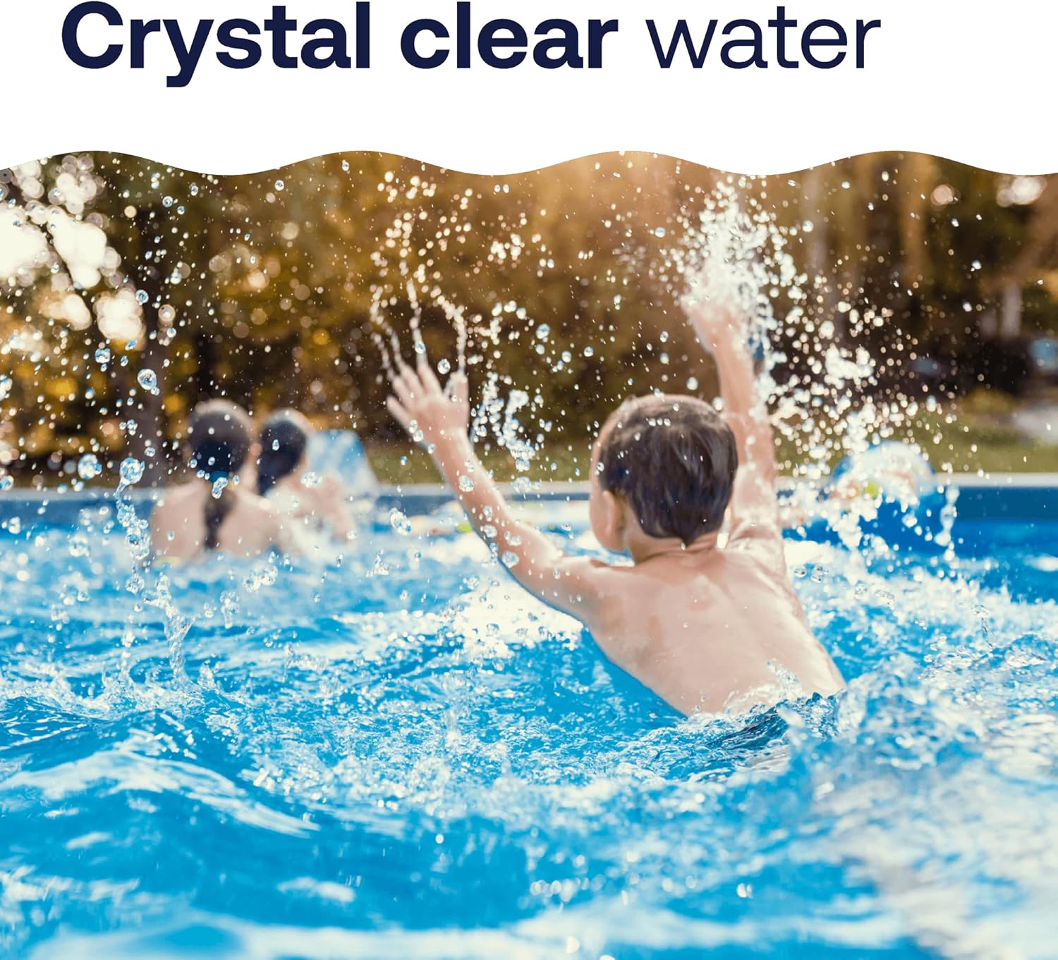 HTH 42049 Pool Care 1" Chlorine Tabs, Swimming Pool Sanitizer with Added