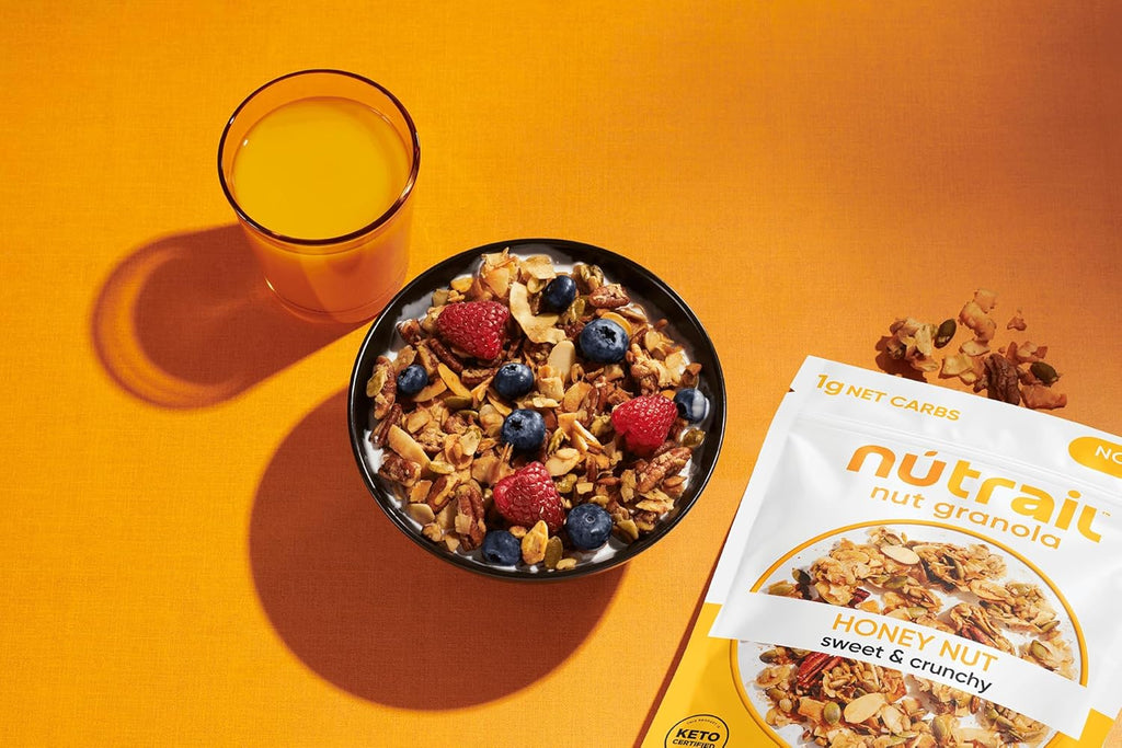 NuTrail Nut Granola Cereal, Variety Pack, No Sugar Added, Keto, Low Carb