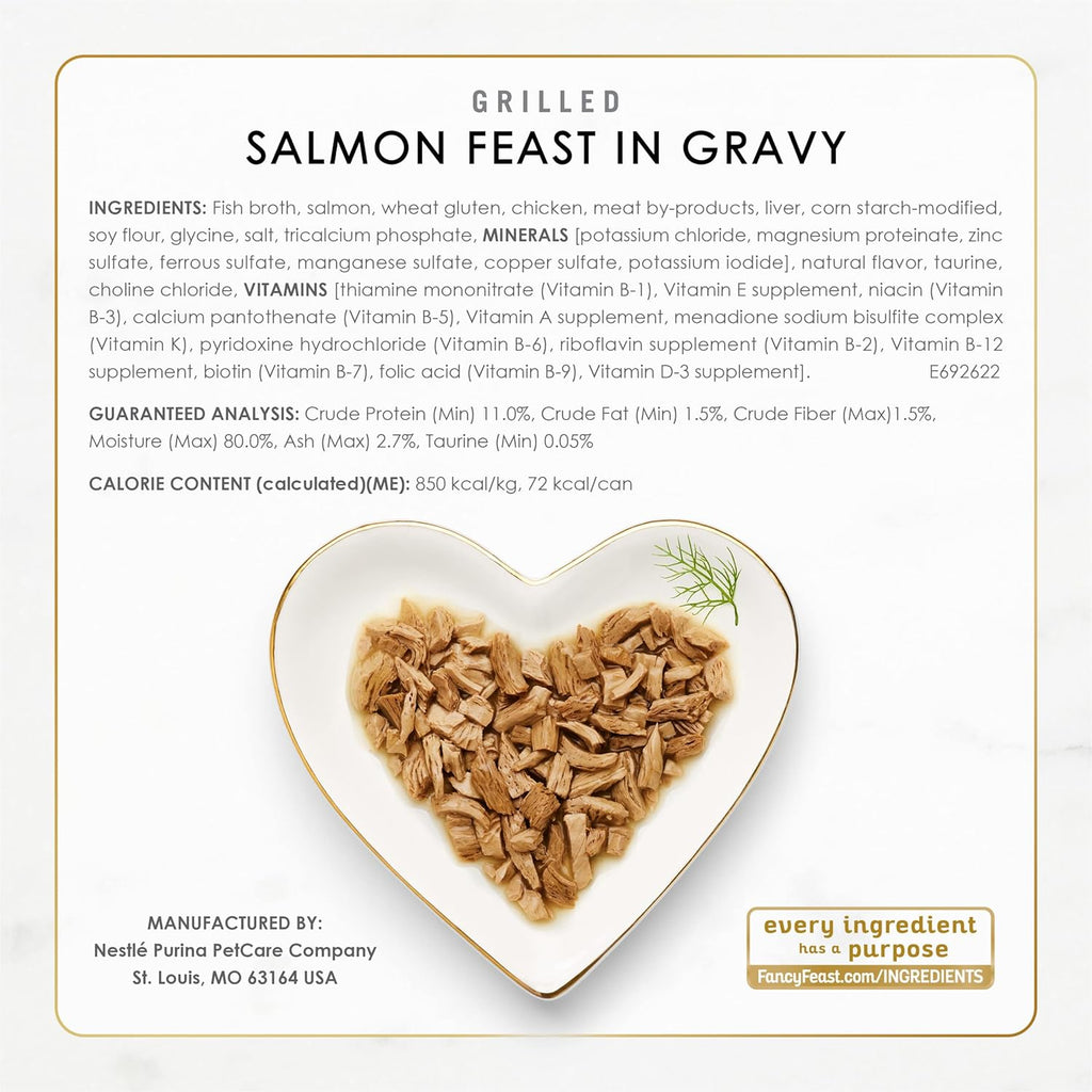 Purina Fancy Feast Grilled Wet Cat Food Seafood Collection in Wet Cat Food
