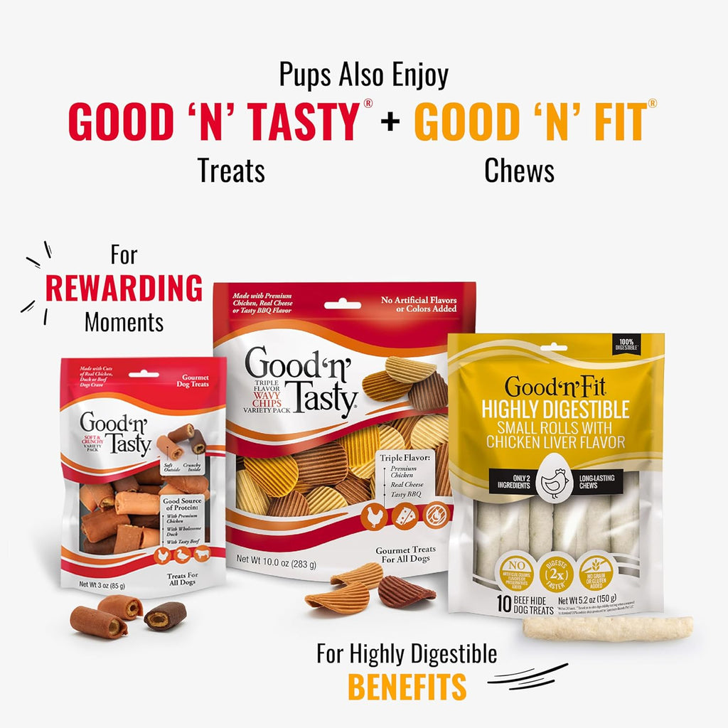 Good ‰Û÷n‰۪ Fun Triple Flavor Kabobs Chews for All Dogs, 24 Ounces, Treat