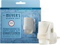 MRS. MEYER'S CLEAN DAY Premium Scented Oil Diffuser Kit, Rain Water, 1 warmer