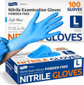 Supmedic Medical Soft Max‰ã¢ Nitrile Exam Gloves, 100 Count Latex-Free