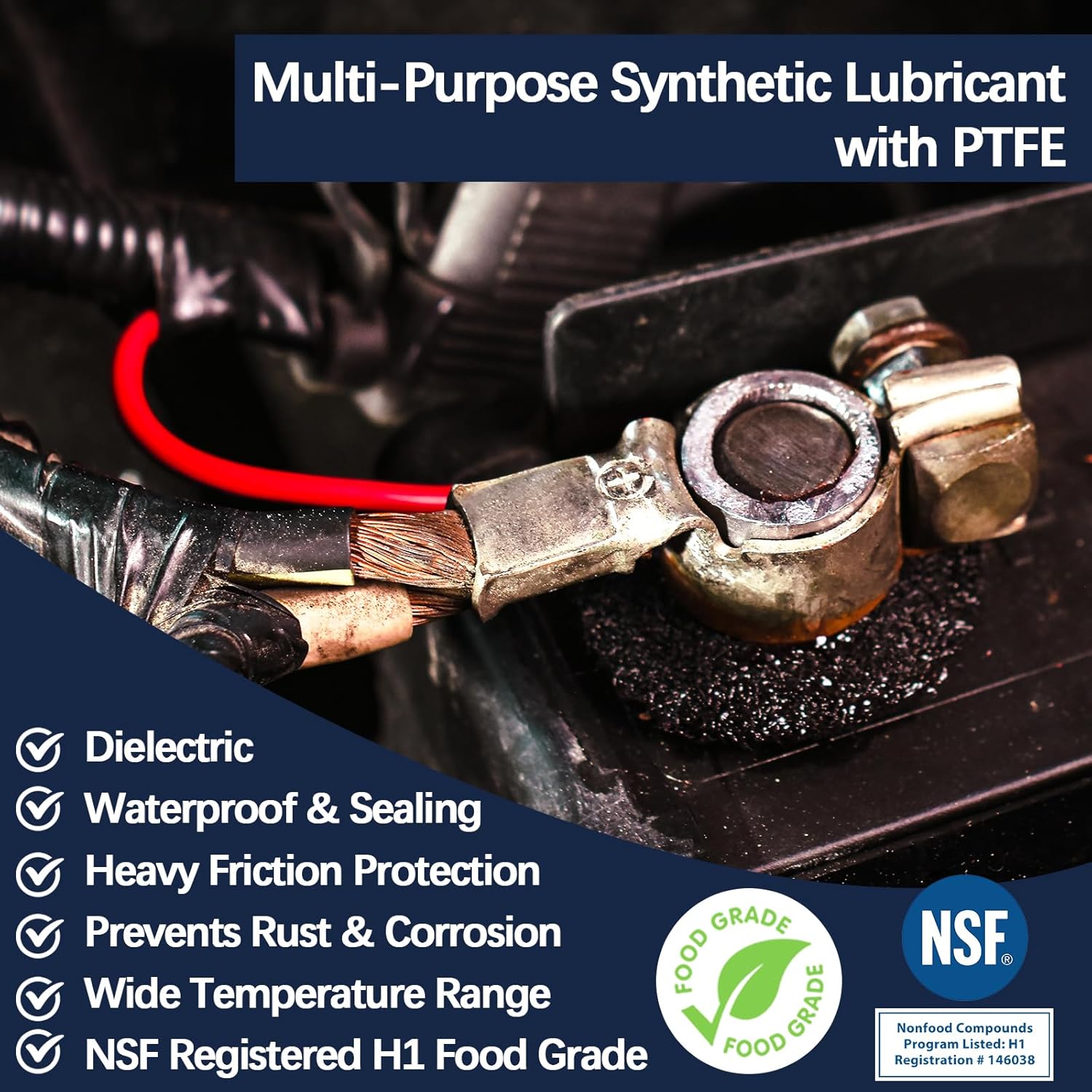 BTAS Dielectric Grease for Electrical Connectors Automotive Spark Plug Boot