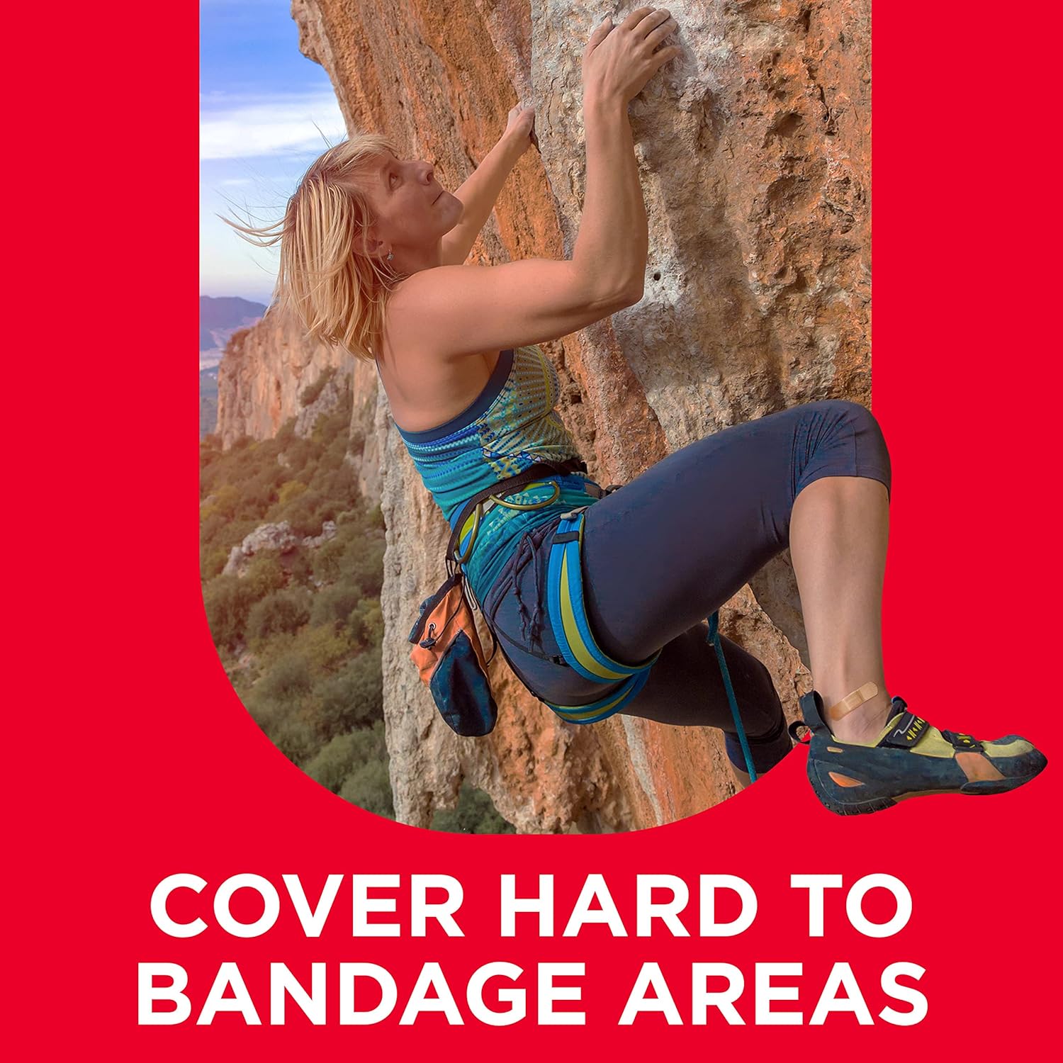 Band-Aid Brand Flexible Fabric Sterile Adhesive Bandages, Comfortable